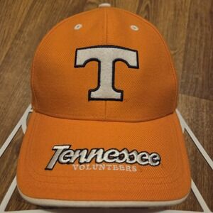 Vintage Tennessee Volunteers Hat Cap‎ Adult Strapback Orange Twins Enterprise